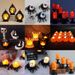 Bougie d'Halloween citrouille LED électronique ornements de bureau créatifs petites veilleuses accessoires de décoration de scène_voghion.com
