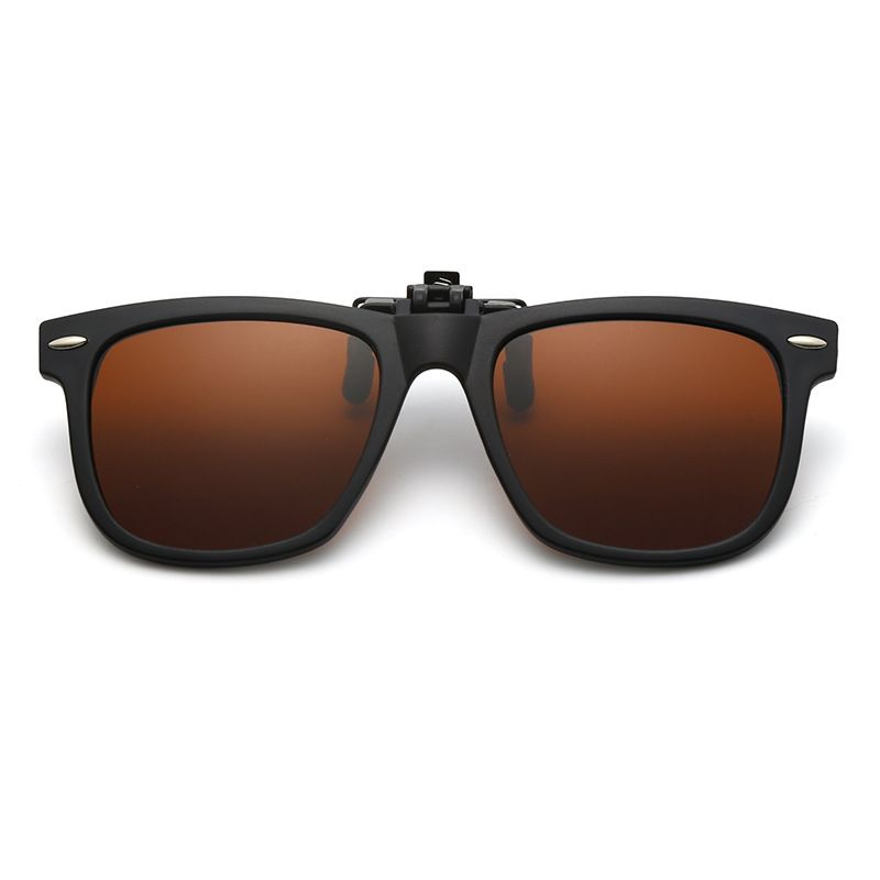 Nuovi occhiali da sole per bambini con clip polarizzati e miopia, per visione notturna, stile flip-up con rivetti J31_voghion.com