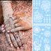 Tatuajes de henna con encaje blanco: arte corporal temporal 3D resistente al agua para mujeres. Duración de 1 a 2 semanas._voghion.com