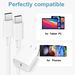 Cargador USB PD de 30 W con carga rápida y cable tipo C para iPhone 15 y Samsung Android (paquete de 3)_voghion.com