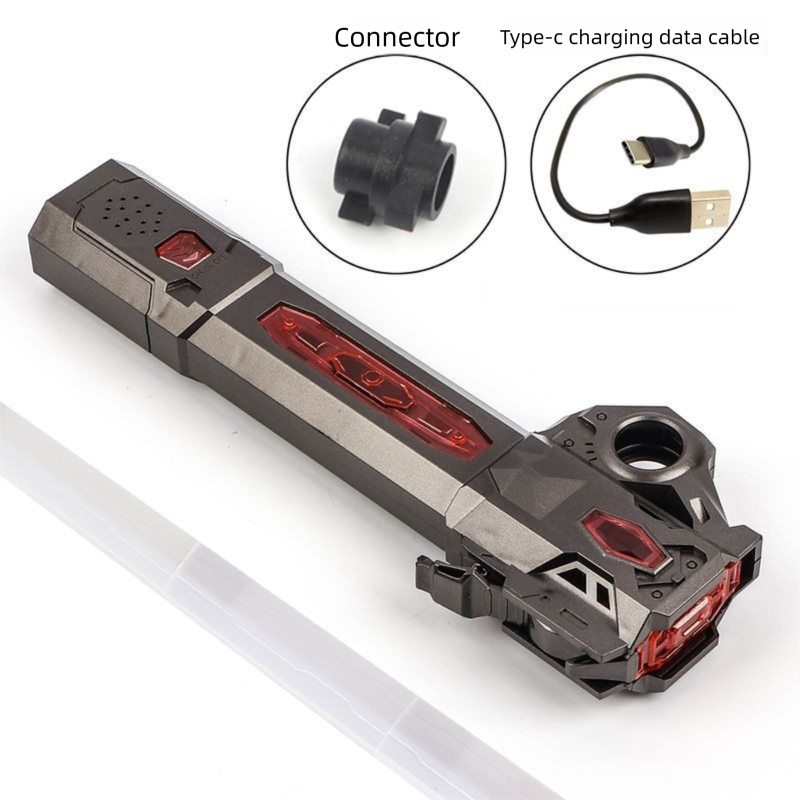 2-in-1-Laserschwert, schwarze Technologie, fortschrittliches wiederaufladbares Spielzeug, cooles Artefakt, Geburtstagsgeschenk für Grundschüler_voghion.com