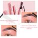 Pudaier Natural 3D Eyebrow Mascara Dual-Headed Brush Eyebrow Styling Glue Colorless Eyebrow Gel Imported Professional Makeup_voghion.com