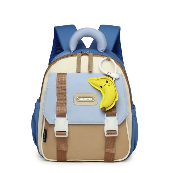 Barn- och babyväskor i nylon för dagis 1-5 år skolväska pojke tecknad söt barnryggsäck viktreducerande pojkar och flickors axlar_voghion.com