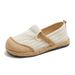 2025 Spring Summer New Cotton Linen Women's Flat Low Top Fresh Style Cloth Shoes Live Broadcast_voghion.com