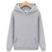 Men's Clothing 180 grams of vests with the same light board blank hoodie fleece solid color vests _voghion.com