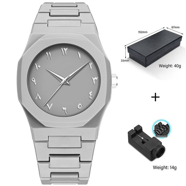 2025 Watch Men's Arabic Digital Watch Southeast Asia Middle East Plastic Men's Quartz Watch Manufacturer_voghion.com