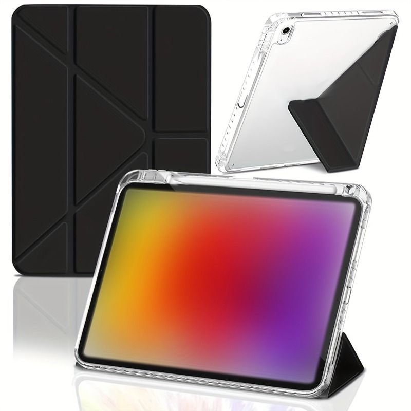 2022 10 (10,9 Zoll) Smart Stand schützt transparentes Gehäuse vor Stürzen und Stößen aus mehreren Winkeln (360°), mit intelligenter Schlaffunktion_voghion.com