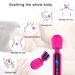 Female Masturbator Massage 10 Frequency 4-speed Silicone Material LCD Display Vibration Stick Adult Sex Products_voghion.com