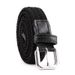 Men's Belts Thin Woven Belt, Elastic Elastic Casual Trouser Belt Student Trendy Parent Child Suit Canvas Belt_voghion.com