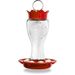 Glass Hummingbird Feeder 16oz Ant Moat Bee Resistant Wide Mouth Easy Clean Durable Weatherproof Hanging Bird Feeder_voghion.com