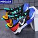 Outdoor Kids Snes 5-16Years Boys Basketball Shoes 2024 Fashion Children's Soft Sole Breathable Running & Walking_voghion.com