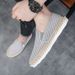 Regal Footwear Men's Fisherman 2025 Summer Mesh Breathable Slip-On Soft Sole Comfortable New Old Beijing Cloth Thin Lazy Shoes_voghion.com
