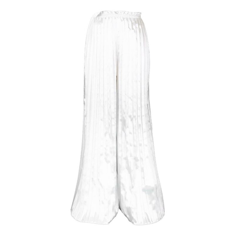 pantaloni africani, cu croială largă, casual, de culoare uni_voghion.com