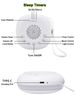 White Noise Machine Baby Soothing Portable White Noise Machine Breathing Night Light_voghion.com