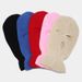 Three-hole knitted hat Barak mask Funny rafa hat for men and women winter warm cycling headgear_voghion.com