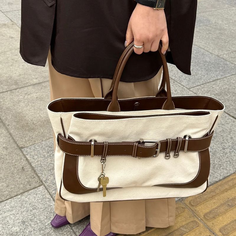 Korean Niche Designer Simple Multifunctional Elegant Handbag_voghion.com