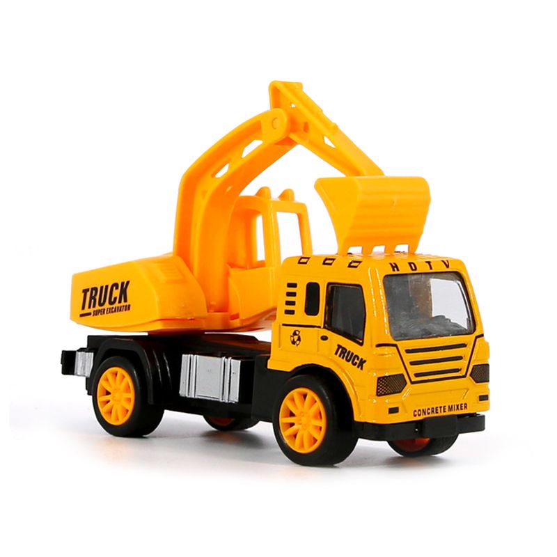 Mini Excavator Blender Dumper Tractor Truck Model Car Toys Engineering Vehicle_voghion.com