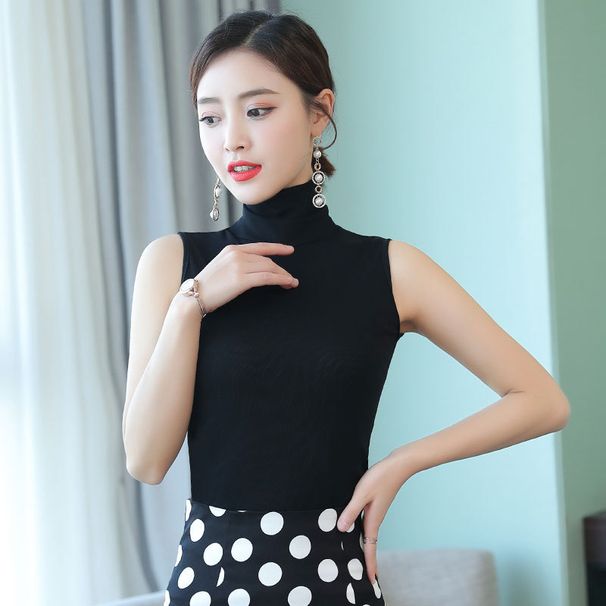 Women's fashion slimming body inside with a base shirt_voghion.com