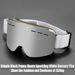 Winter Outdoor Double-Layer Polarized Anti-Fog Column Surface Sports Snow Ski Case Set Windproof Goggles_voghion.com