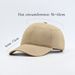 Women's Baseball With Wide Brim, Versatile, Face Slimming, New Soft Top, Deepened Large Head Circumference, Duckbill Cap_voghion.com