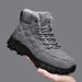 Winter New Snow Boots Thickened High-Top Outdoor Hiking Boots Thickened Men's Cotton Boots_voghion.com
