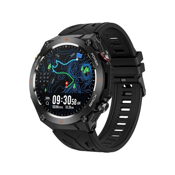 KC82 Call Outdoor Smart Watch GPS Pressure Compass Multi Exercise Heart Rate Blood Oxygen Sleep Smart Watch_voghion.com