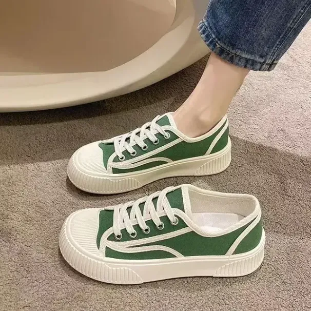 Bieza zole, apaļa galva, audekla bikšu dēlis, elpojošs, moderns, ikdienas, ērts, pretslīdes, nodilumizturīgs dēlis_voghion.com