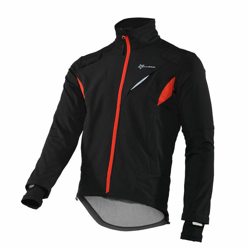 Kurtka rowerowa ROCKBROS zimowa kurtka spodnie sportowe ciepłe rozmiar europejski M-4XL_voghion.com