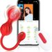 Giocattoli sessuali per adulti in silicone impermeabile per donne e coppie con telecomando APP, vibratore per punto G e clitoride, palline di Kegel per allenamento vaginale_voghion.com