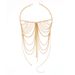European And American Chest Ornaments Cross Border Chest Chain New Multi Layer Alloy Chain Bra Accessories Exaggerated Gold Holiday Style Body Chain_voghion.com