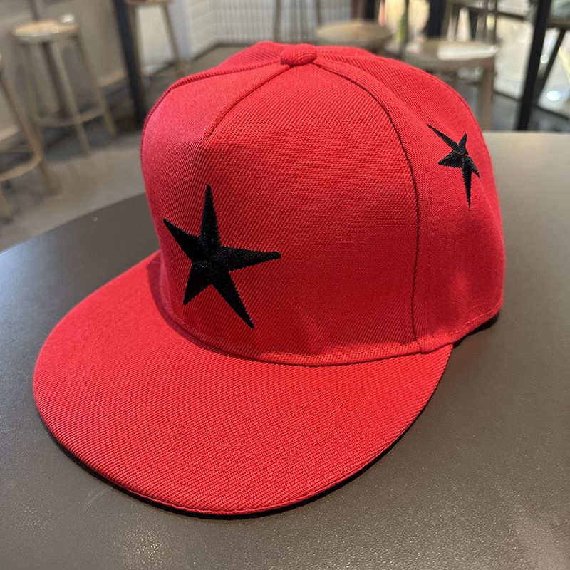 Flat Brim Hat Men's Spring And Autumn Baseball Cap Women's Parent Child Style Street Dance Hip Hop Hat Children's Hard Top Wide Brim Hat Summer_voghion.com