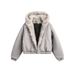 Men's Winter Fleece-Lined Parka With Fur Hood - Thickened Warm Coat For Urban Streetwear (Black, Grey)_voghion.com