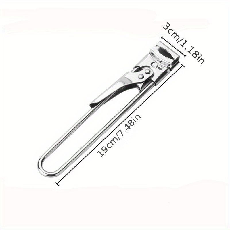 1 Stück arbeitssparender Twist-Cap-Artefakt, verstellbarer Dosenöffner, Haushaltsgewürzflasche, praktischer, rutschfester Flaschenöffner, Kappenöffner, Outdoor-Camping_voghion.com
