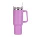 Giant 304 Stainless Steel Thermos Cup 40oz First Generation Car Cup With Handle Portable Ice Straw Cup_voghion.com