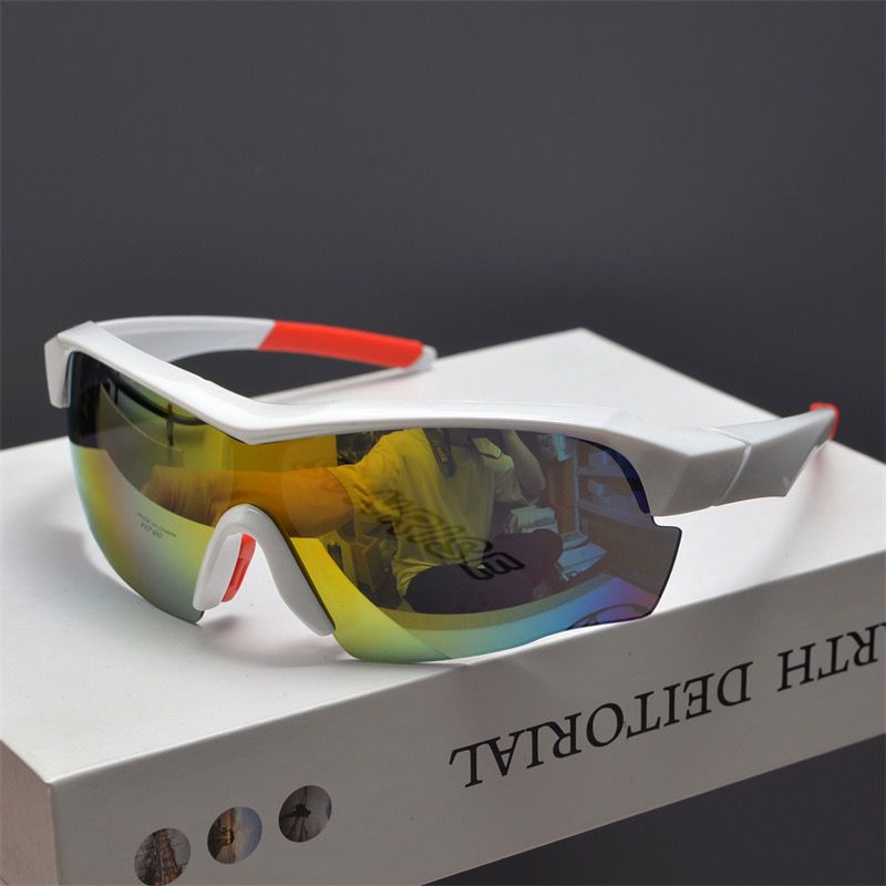 Retro Schwarz Super Sonnenbrille Damen Outdoor Bergsteigen Skibrille_voghion.com