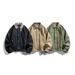 Men's Clothing Spring And Autumn New American High Street Versatile Jacket Men's Solid Color Lapel Coat Simple Workwear Jacket Trend_voghion.com