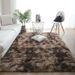 Tie-Dye Shaggy PVC Rug – Soft Bohemian Floor Mat For Living Room & Bedroom (Non-Slip, Photo Background, Multiple Sizes & Colors)_voghion.com