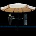 10 Ft Patio Umbrella Market Table Round Umbrella Outdoor Garden With Crank And Push Button Tilt For Garden Deck Backyard Pool Shade Outside_voghion.com