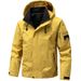Gorpcore Regenfeste Angeljacke für Herren, Herbst, große Größe, winddicht, Windjacke, Herren, Camping, Jagd, Laufen, Sport, Kapuzenmantel_voghion.com