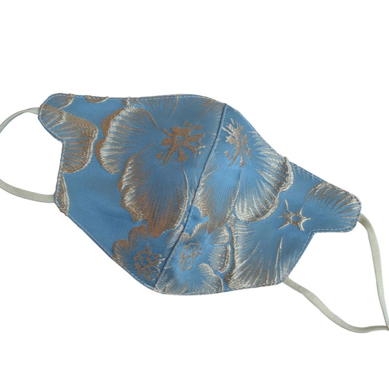 New Embroidery Printed Mask Fashionable Delicate Double Layer Thermal Mask_voghion.com