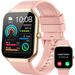 Smart Watch For Women 1.96HD Smartwatch Answer Make Call With Heart Rate Sleep Monitor Spo2 Pedometer Fiess Activity_voghion.com