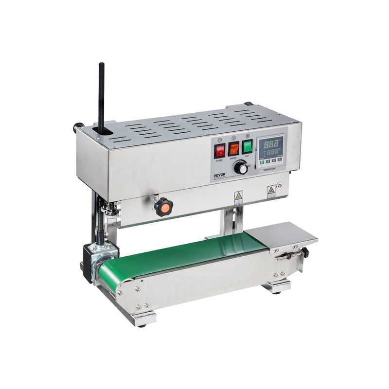VEVOR Continuous Bag Band Sealing Machine Vertical Band Sealer Stainless Steel_voghion.com