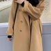 Double-Breasted Belted Wool Coat – Oversized Trench Coat With Notched Lapel (S-XXXL, 5 Elegant Colors, Office-to-Event Staple)_voghion.com