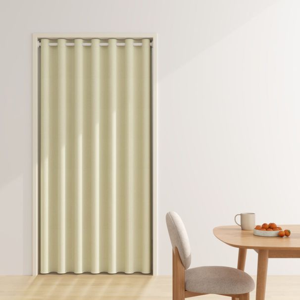 Premium Polyester Magnetic Blackout Curtain – Custom Sizes & Dutch-Inspired Colors (No-Drill Installation)_voghion.com