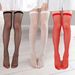 Új nyári meleg fúróhálós zokni térdre harisnya szín szexi alsó necc zokni üreges magas zokni_voghion.com