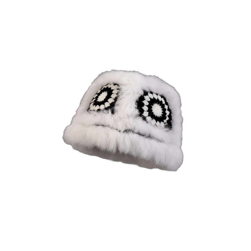 Women's autumn and winter warm lion hat_voghion.com