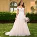 Women's Clothing One Shoulder Light Wedding Dress Forest Style New Style Simple Super Fairy Dream Hepburn Backless Travel Shooting Small Tail Slim_voghion.com