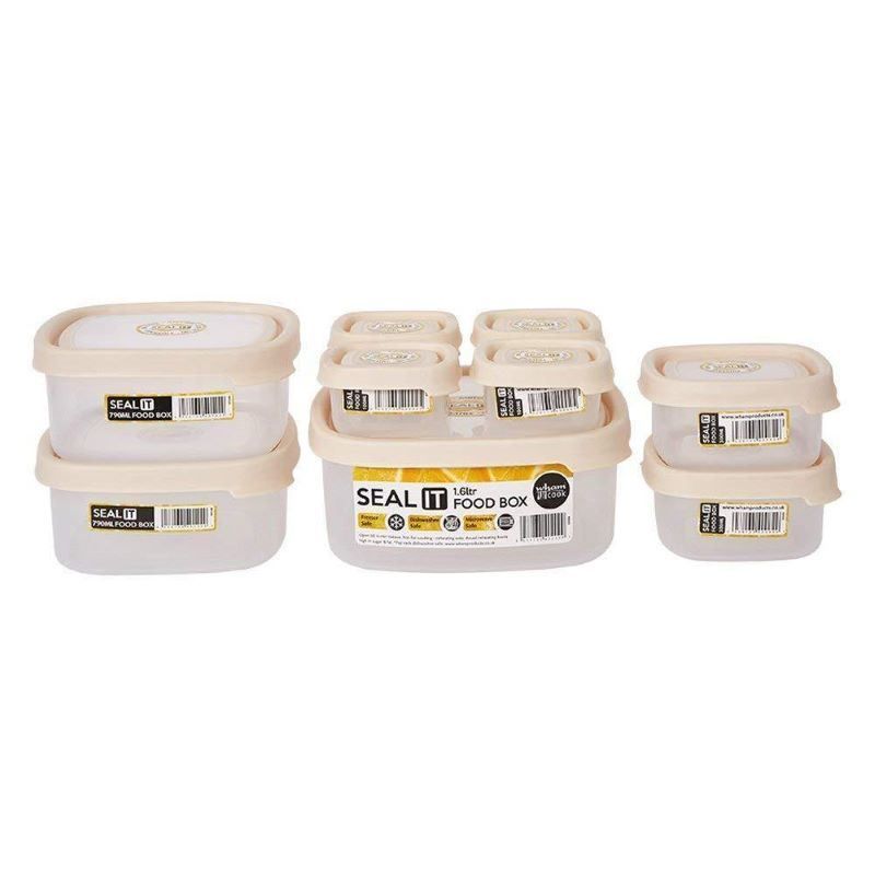 Food Storage Container Set with Easy Locking Lids_voghion.com