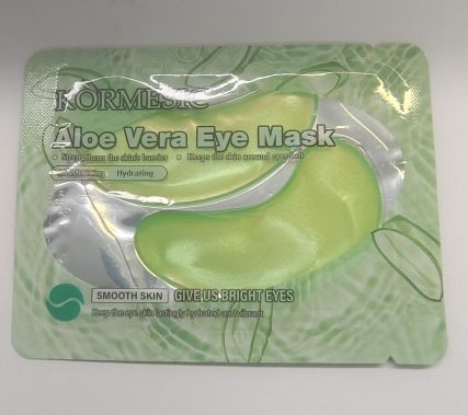 Maschera per gli occhi idratante e nutriente all'aloe vera e rosa KORMESIC 7,5 g * 1 compressa_voghion.com