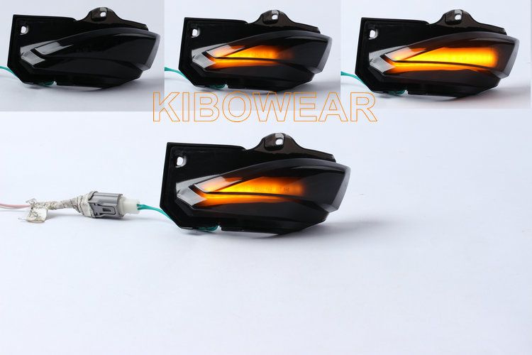 Para toyota corolla sport 2019 2020 sienta xp170 yaris xp210 led dinâmico transformar a luz do sinal espelho retrovisor lâmpada sequencial_voghion.com